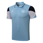 Manchester City Polo Shirt 2021/22 - Blue