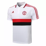 Manchester United Polo Shirt 2021/22 - White - goaljerseys