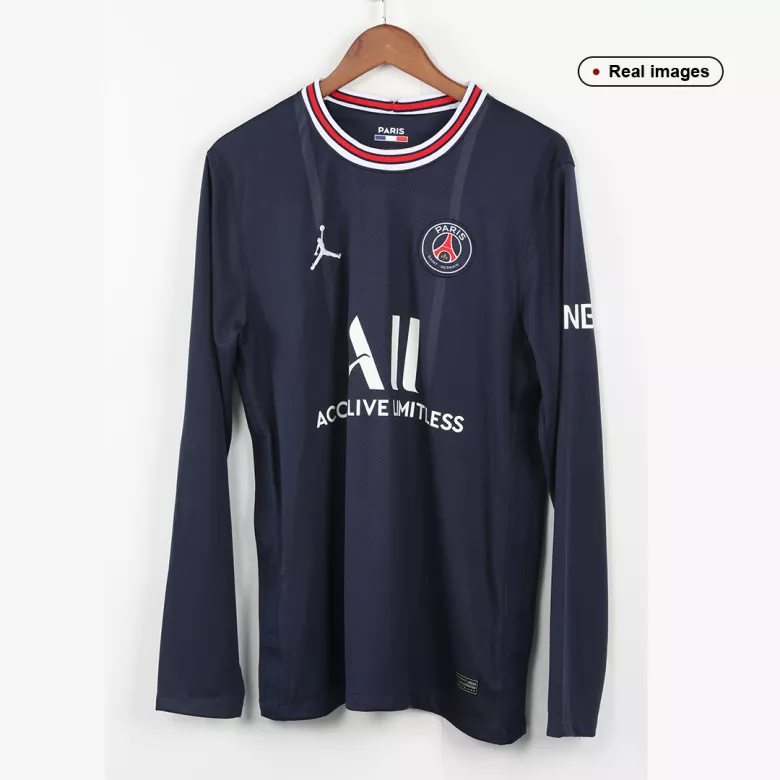 PSG Home Jersey 2021/22 - Long Sleeve - gojersey