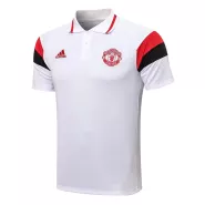 Manchester United Polo Shirt 2021/22 - White - goaljerseys