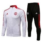 Manchester United Training Kit 2021/22 - White (Jacket+Pants)