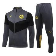 Borussia Dortmund Training Kit 2021/22 - Dark Gray (Jacket+Pants) - goaljerseys