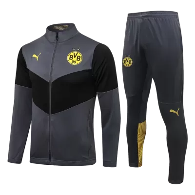Borussia Dortmund Training Kit 2021/22 - Dark Gray (Jacket+Pants) - gojersey