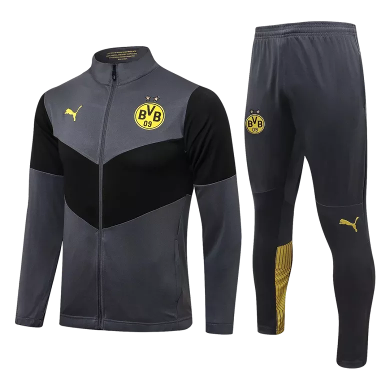 Borussia Dortmund Training Kit 2021/22 - Dark Gray (Jacket+Pants) - gojersey
