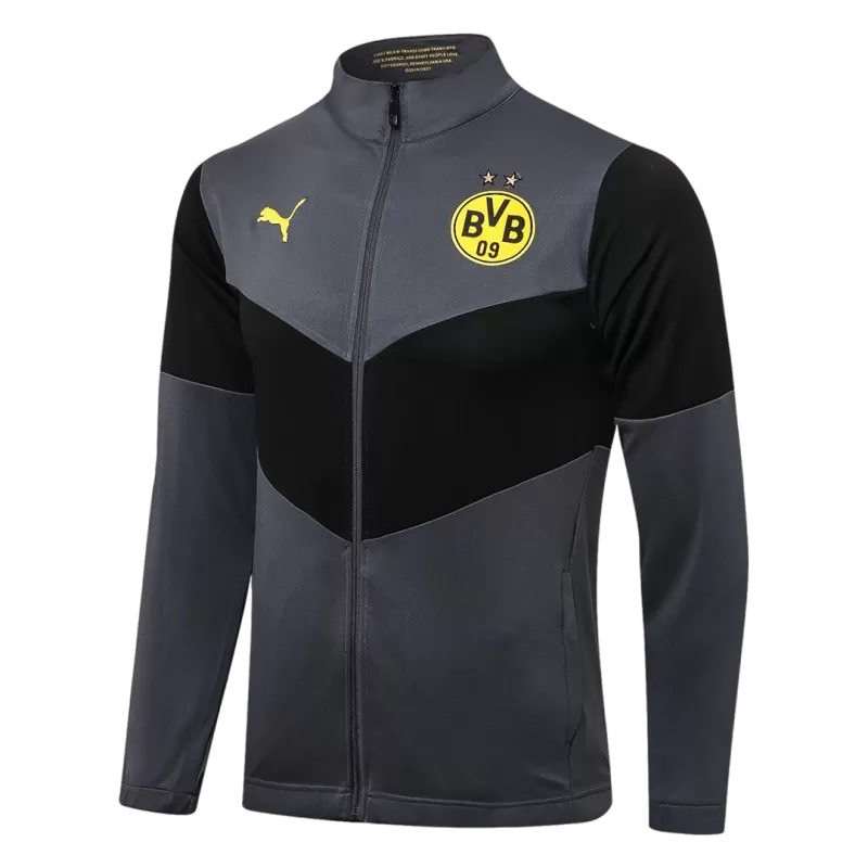 Borussia Dortmund Training Kit 2021/22 - Dark Gray (Jacket+Pants) - gojersey