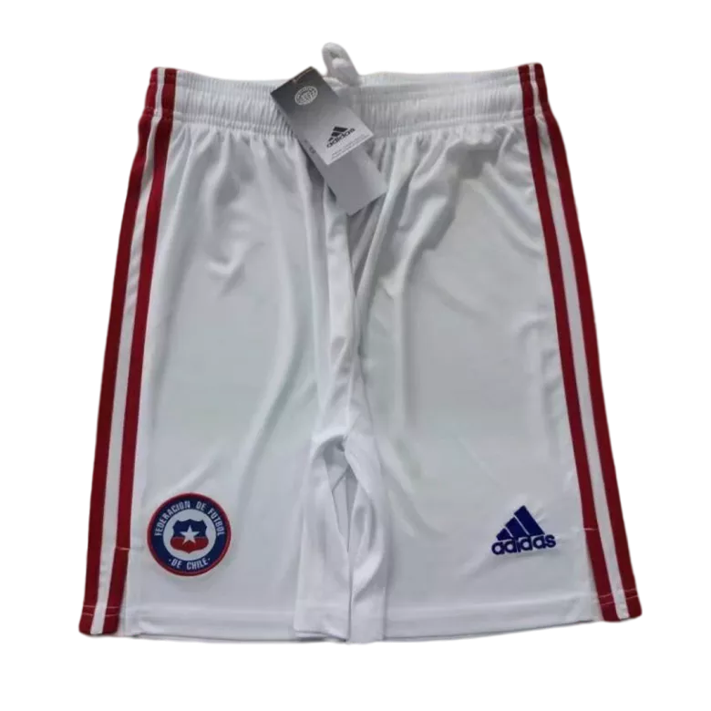 Chile Away Soccer Shorts 2021/22 - gojersey