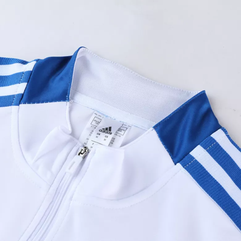 Real Madrid Sweatshirt Kit 2021/22 - White (Top+Pants) - gojersey