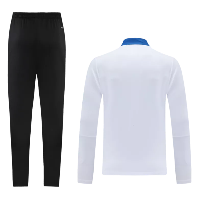 Real Madrid Sweatshirt Kit 2021/22 - White (Top+Pants) - gojersey
