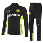 Borussia Dortmund Sweatshirt Kit 2021/22 - Black (Top+Pants) - goaljerseys