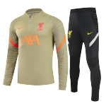 Liverpool Sweatshirt Kit 2021/22 - khaki (Top+Pants)