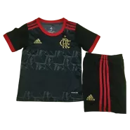 CR Flamengo Third Away Jersey Kit 2021/22 Kids(Jersey+Shorts) - goaljerseys
