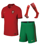 Portugal Home Jersey Kit 2020 Kids(Jersey+Shorts+Socks)