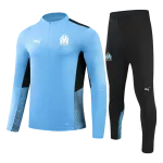 Marseille Sweatshirt Kit 2021/22 - Blue (Top+Pants) - goaljerseys