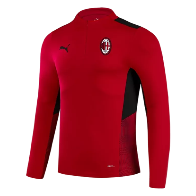 AC Milan Sweatshirt Kit 2021/22 - Red (Top+Pants) - gojersey