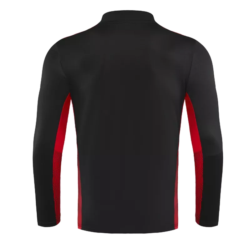 AC Milan Sweatshirt Kit 2021/22 - Black (Top+Pants) - gojersey
