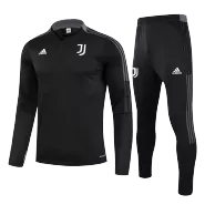 Juventus Sweatshirt Kit 2021/22 - Black (Top+Pants) - goaljerseys