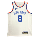 New York Knicks Kemba Walker #8 NBA Jersey 2021/22 Nike White - Association