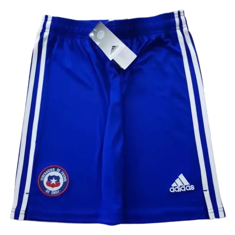 Chile Home Soccer Shorts 2021/22 - gojersey