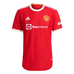 Manchester United Home Jersey Authentic 2021/22 - goaljerseys