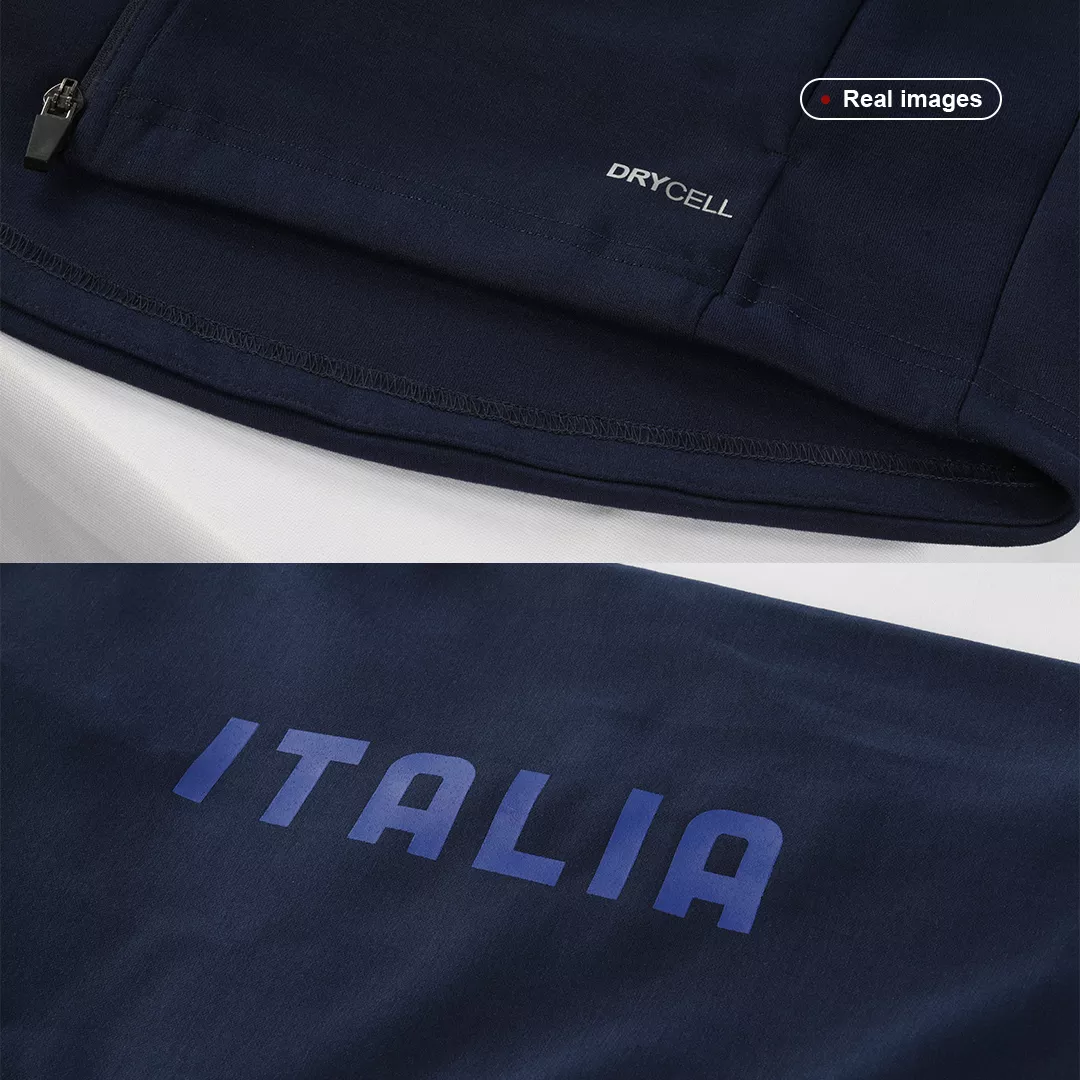 Italy Training Kit 2021/22 - Red&Gray (Jacket+Pants) - goaljerseys