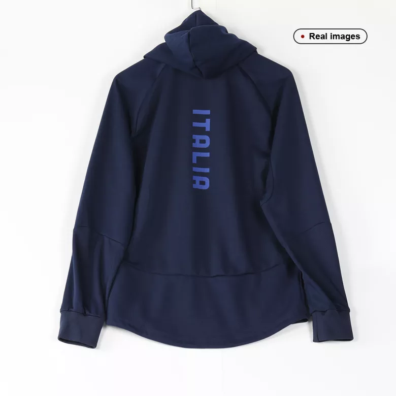 Italy Hoodie Jacket 2021/22 Royal Blue - gojersey