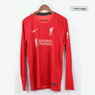 Liverpool Home Jersey 2021/22 - Long Sleeve - goaljerseys