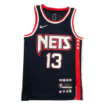 Brooklyn Nets James Harden #13 NBA Jersey Swingman 2021/22 Nike Navy - City
