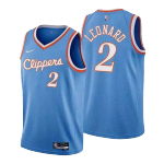 Los Angeles Clippers Kawhi Leonard #2 NBA Jersey Swingman 2021 Nike Blue - City