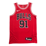 Chicago Bulls Dennis Rodman #91 NBA Jersey Swingman 2021 Nike Red - Icon