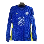 Chelsea Home Jersey Authentic 2021/22 - Long Sleeve - goaljerseys