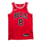 Chicago Bulls Zach LaVine #8 NBA Jersey Swingman 2021 Nike Red - Icon