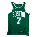 Boston Celtics Jaylen Brown #7 NBA Jersey Swingman 2021 Nike Green - Icon