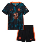 Chelsea Third Away Jersey Kit 2021/22 Kids(Jersey+Shorts)