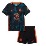 Chelsea Third Away Jersey Kit 2021/22 Kids(Jersey+Shorts) - goaljerseys