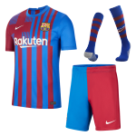 Barcelona Home Jersey Kit 2021/22 (Jersey+Shorts+Socks)