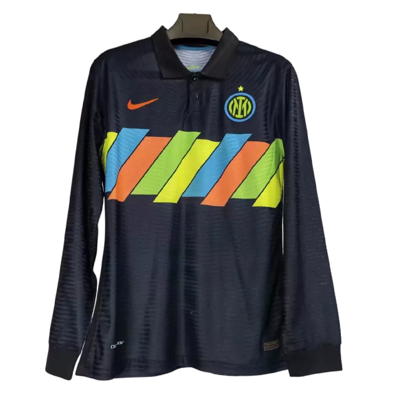 Authentic Inter Milan Long Sleeve Third Away Jersey 2021/22 - gojersey