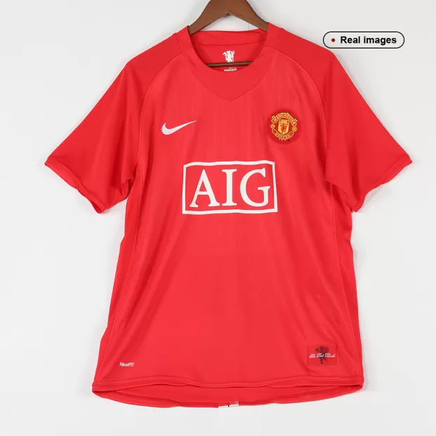 RONALDO #7 Manchester United Away Jersey Retro 2007/08 By Nike