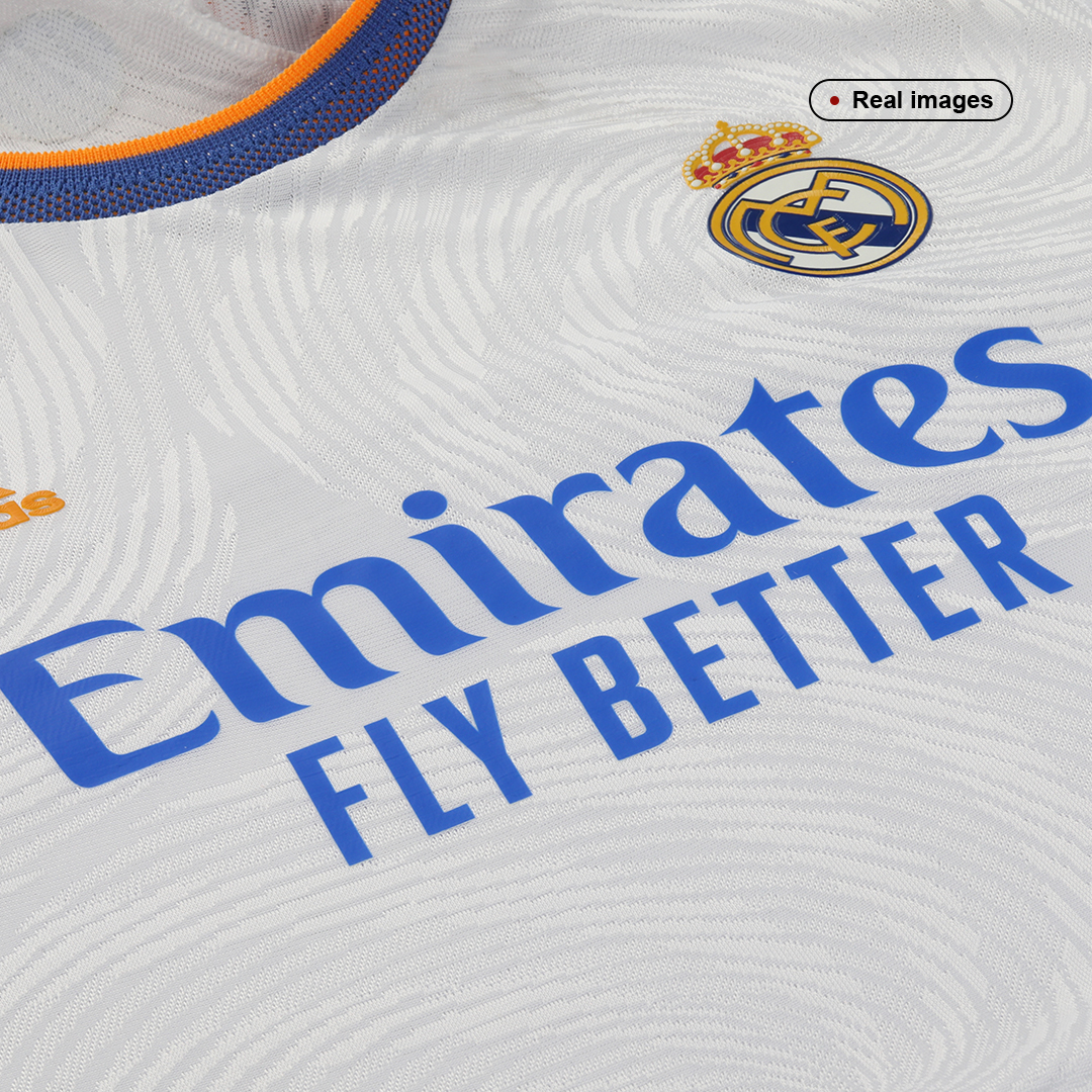 Real Madrid Home Shirt 2021/22 Authentic