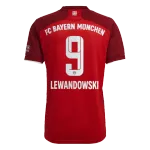 Bayern Munich LEWANDOWSKI #9 Home Jersey 2021/22 - goaljerseys
