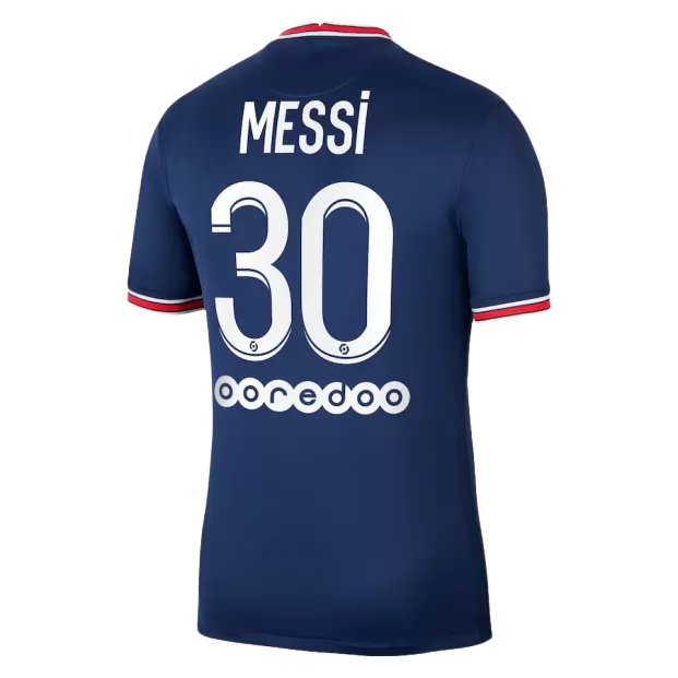 Nike Paris Saint-Germain 2022 Lionel Messi #30 Home Replica Jersey, Men's, Medium, Blue