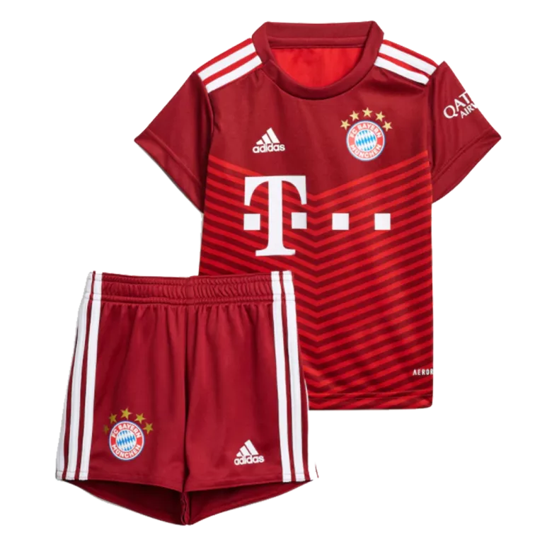 Bayern Munich Home Jersey Kit 2021/22 Kids(Jersey+Shorts) - gojersey