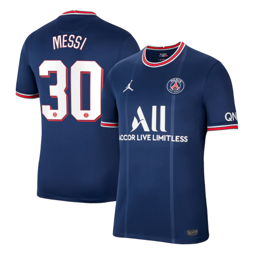 2021/2022 PSG UCL Away Jersey - Messi #30 - L