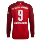Bayern Munich LEWANDOWSKI #9 Home Jersey 2021/22 - Long Sleeve