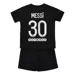 PSG Messi #30 Third Away Jersey Kit 2021/22 Kids(Jersey+Shorts) - goaljerseys