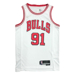 Chicago Bulls Dennis Rodman #91 NBA Jersey Swingman 2021/22 Nike White - Icon