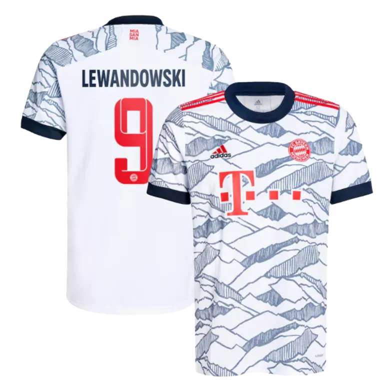 Bayern Munich LEWANDOWSKI #9 Third Away Jersey 2021/22 - gojersey