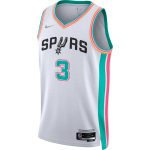 San Antonio Spurs Keldon Johnson #3 NBA Jersey Swingman 2021/22 Nike White - City