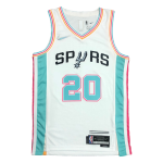 San Antonio Spurs Manu Ginobili #20 NBA Jersey Swingman 2021/22 Nike White - City