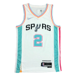 San Antonio Spurs Kawhi Leonard #2 NBA Jersey Swingman 2021/22 Nike White - City