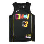 Miami Heat Bam Adebayo #13 NBA Jersey Swingman 2021/22 Nike Black - City